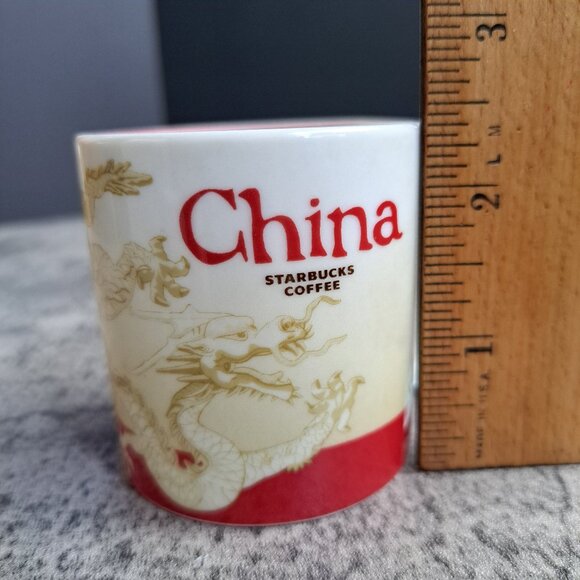 STARBUCKS ESPRESSO DEMITASSE GLOBAL ICON 3 OZ. CUP – CHINA – Ornament - Picture 13 of 15